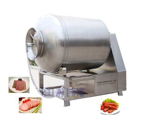火腿肉原料腌制入味設備真空滾揉機(圖1)